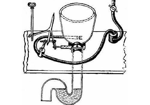 The S-trap developed by Alexander Cumming.